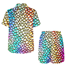Load image into Gallery viewer, UP AND IN Men's Shirt and Shorts Outfit with Pocket