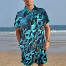 Load image into Gallery viewer, CATCH & SHOOT Men's Shirt and Shorts Outfit with Pocket