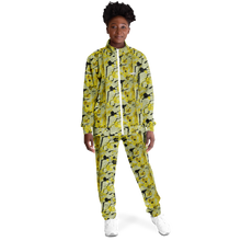 Load image into Gallery viewer, Black & Gold 3 Tracksuit - AOP