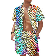 Load image into Gallery viewer, UP AND IN Men's Shirt and Shorts Outfit with Pocket