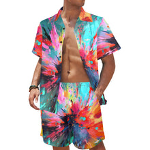 Load image into Gallery viewer, Paintball Men's Shirt and Shorts Outfit with Pocket
