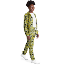 Load image into Gallery viewer, Black & Gold 3 Tracksuit - AOP