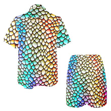 Load image into Gallery viewer, UP AND IN Men's Shirt and Shorts Outfit with Pocket