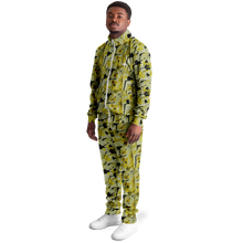 Load image into Gallery viewer, Black & Gold 3 Tracksuit - AOP