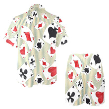 Load image into Gallery viewer, DIRTY HEARTS Men's Shirt and Shorts Outfit with Pocket
