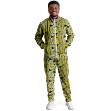 Load image into Gallery viewer, Black & Gold 3 Tracksuit - AOP