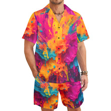 Load image into Gallery viewer, Canvas Art Men's Shirt and Shorts Outfit