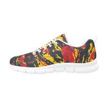 Load image into Gallery viewer, INDIANA.1- ART DECO LOW TOP-WHITE Men's Breathable Running Shoes (Model 055)