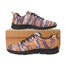 Load image into Gallery viewer, PHOENIX- ART DECO LOW TOP-BLACK