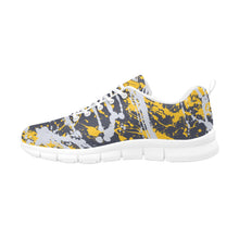 Load image into Gallery viewer, INDIANA- ART DECO LOW TOP-WHITE- Men's Breathable Running Shoes (Model 055)