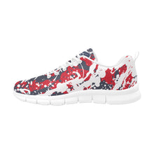 Load image into Gallery viewer, WASHINGTON.1- ART DECO LOW TOP-WHITE- Men's Breathable Running Shoes (Model 055)