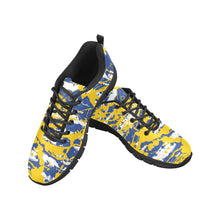 Load image into Gallery viewer, GOLDEN STATE-ART DECO LOW TOP-BLACK- Men's Breathable Running Shoes (Model 055)