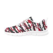 Load image into Gallery viewer, PORTLAND- ART DECO LOW TOP-WHITE- Men's Breathable Running Shoes (Model 055)