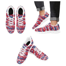 Load image into Gallery viewer, PHILADELPHIA- ART DECO LOW TOP-WHITE- Men's Breathable Running Shoes (Model 055)