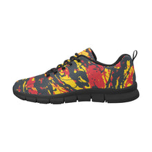 Load image into Gallery viewer, INDIANA.1 ART DECO LOW TOP-BLACK Men's Breathable Running Shoes (Model 055)