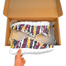 Load image into Gallery viewer, DENVER-ART DECO LOW TOP-WHITE