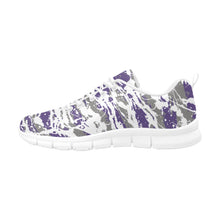 Load image into Gallery viewer, SACRAMENTO- ART DECO LOW TOP-WHITE- Men's Breathable Running Shoes (Model 055)