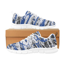 Load image into Gallery viewer, ORLANDO- ART DECO LOW TOP-WHITE- Men's Breathable Running Shoes (Model 055)