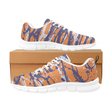 Load image into Gallery viewer, PHOENIX- ART DECO LOW TOP-WHITE- Men's Breathable Running Shoes (Model 055)