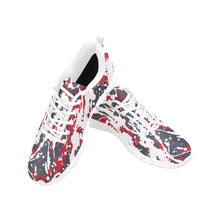 Load image into Gallery viewer, WASHINGTON.1- ART DECO LOW TOP-WHITE