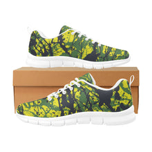 Load image into Gallery viewer, SEATTLE- ART DECO LOW TOP-WHITE