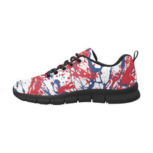 Load image into Gallery viewer, DETROIT- ART DECO-BLACK Men's Breathable Running Shoes (Model 055)