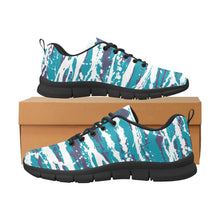 Load image into Gallery viewer, CHARLOTTE  ART DECO LOW TOP-BLACK