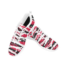 Load image into Gallery viewer, CHICAGO -ART DECO LOW TOP-WHITE- Men's Breathable Running Shoes (Model 055)