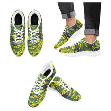 Load image into Gallery viewer, SEATTLE- ART DECO LOW TOP-WHITE- Men's Breathable Running Shoes (Model 055)