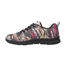 Load image into Gallery viewer, NEW ORLEANS- ART DECO LOW TOP-BLACK