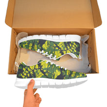 Load image into Gallery viewer, SEATTLE- ART DECO LOW TOP-WHITE- Men's Breathable Running Shoes (Model 055)