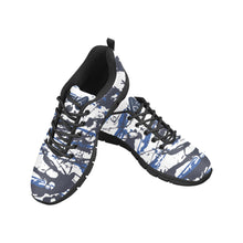 Load image into Gallery viewer, DALLAS ART DECO LOW TOP-BLACK