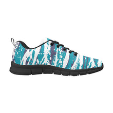 Load image into Gallery viewer, CHARLOTTE ART DECO LOW TOP-BLACK- Men's Breathable Running Shoes (Model 055)