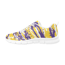 Load image into Gallery viewer, LOS ANGELES- ART DECO LOW TOP-WHITE