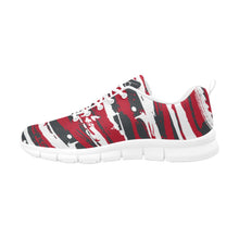 Load image into Gallery viewer, LAS VEGAS- ART DECO LOW TOP-WHITE- Men's Breathable Running Shoes (Model 055)