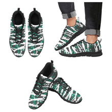 Load image into Gallery viewer, BOSTON  ART DECO LOW TOP-BLACK- Men's Breathable Running Shoes (Model 055)