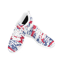 Load image into Gallery viewer, LOS ANGELES.2-ART DECO LOW TOP-WHITE- Men's Breathable Running Shoes (Model 055)