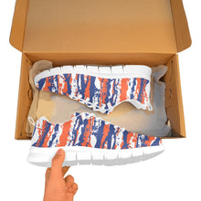 Load image into Gallery viewer, NEW YORK- ART DECO LOW TOP-WHITE- Men's Breathable Running Shoes (Model 055)