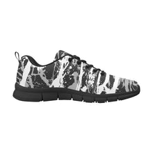 Load image into Gallery viewer, SAN ANTONIO- ART DECO LOW TOP-BLACK- Men's Breathable Running Shoes (Model 055)