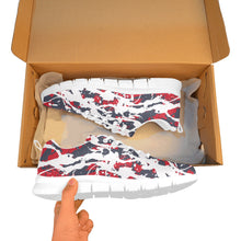 Load image into Gallery viewer, WASHINGTON.1- ART DECO LOW TOP-WHITE