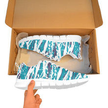 Load image into Gallery viewer, CHARLOTTE ART DECO LOW TOP-WHITE