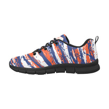 Load image into Gallery viewer, NEW YORK- ART DECO LOW TOP-BLACK- Men's Breathable Running Shoes (Model 055)