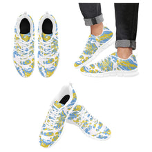 Load image into Gallery viewer, CHI TOWN ART DECO LOW TOP-WHITE