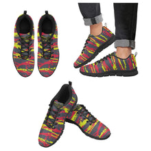 Load image into Gallery viewer, ATL ART DECO LOW TOP-BLACK