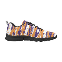 Load image into Gallery viewer, PHOENIX.1- ART DECO LOW TOP-BLACK- Men's Breathable Running Shoes (Model 055)