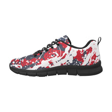 Load image into Gallery viewer, WASHINGTON.1- ART DECO LOW TOP-BLACK- Men's Breathable Running Shoes (Model 055)