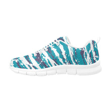 Load image into Gallery viewer, CHARLOTTE ART DECO LOW TOP-WHITE- Men's Breathable Running Shoes (Model 055)