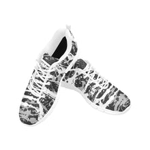 Load image into Gallery viewer, SAN ANTONIO- ART DECO LOW TOP- WHITE