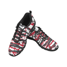 Load image into Gallery viewer, PORTLAND- ART DECO LOW TOP-BLACK