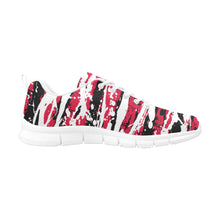 Load image into Gallery viewer, CHICAGO -ART DECO LOW TOP-WHITE- Men's Breathable Running Shoes (Model 055)